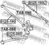 FEBEST TAB-080 Control Arm-/Trailing Arm Bush